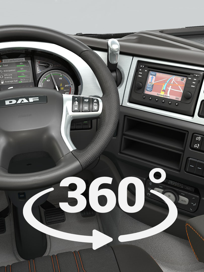 daf xf interior accessories