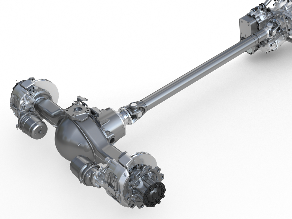 Rear axle