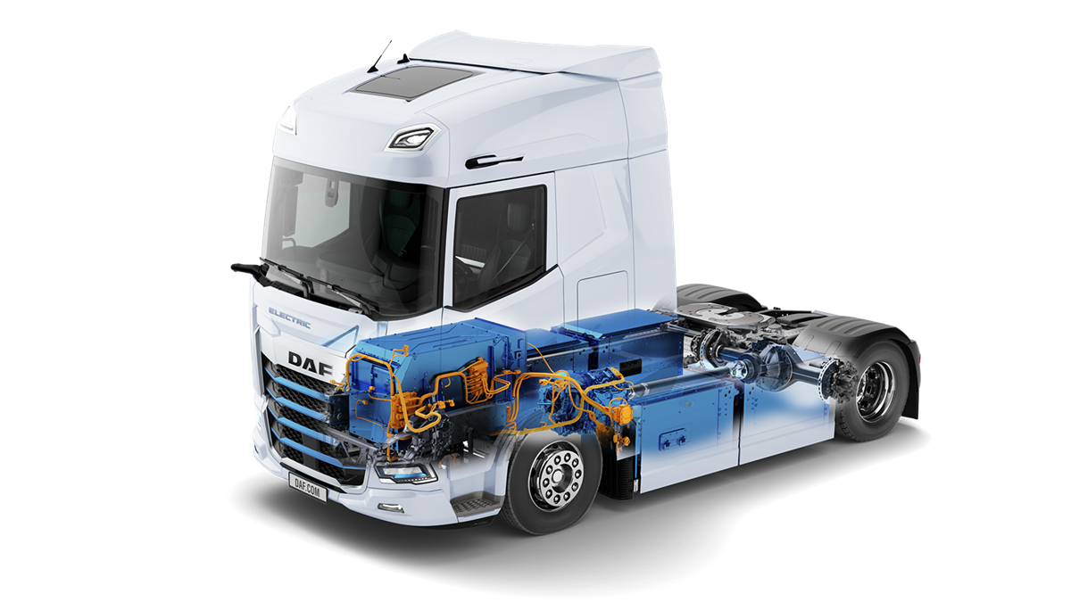 DAF XF Electric ghostview