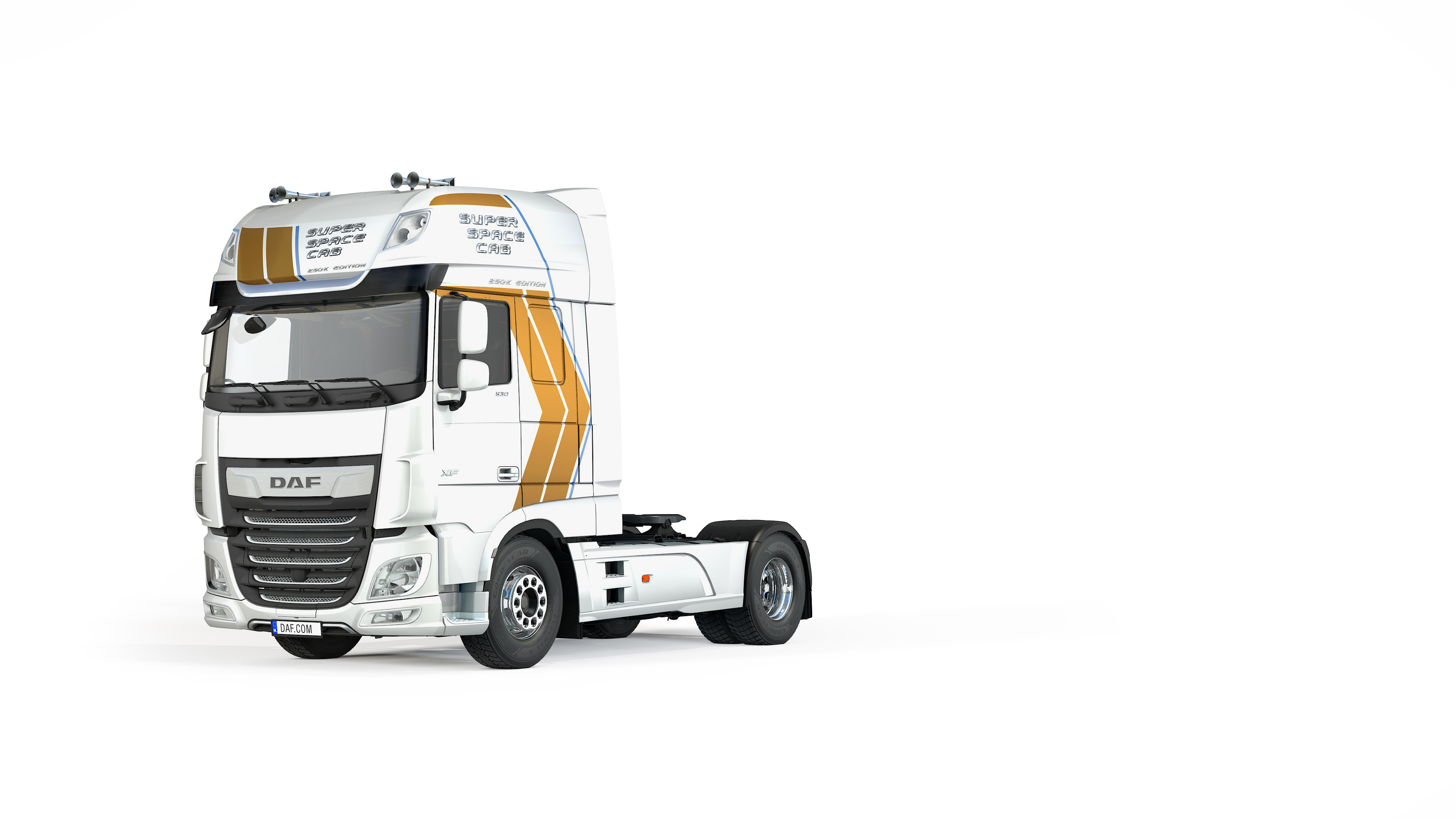 DAF celebrates 250,000th Super Space Cab with special edition- DAF ...